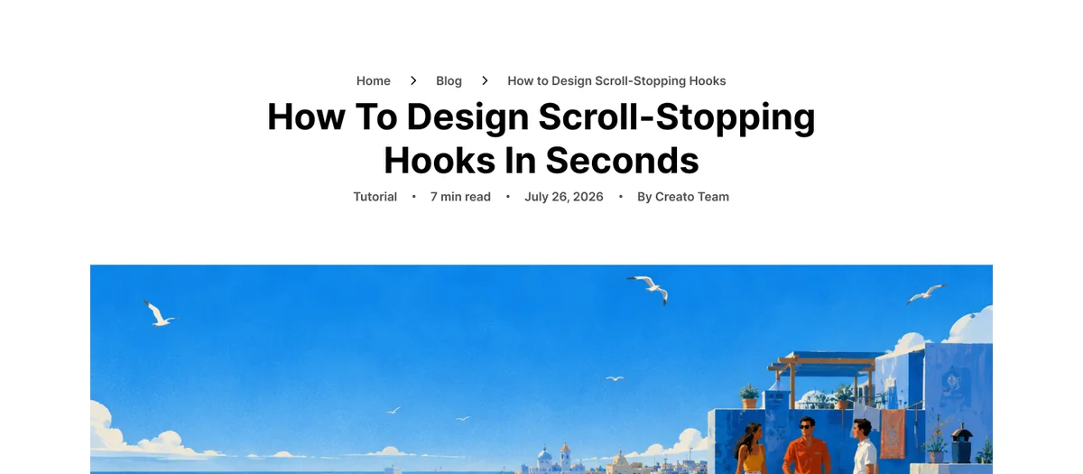 How to Design Scroll-Stopping Hooks in Seconds (Not Hours)